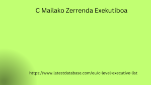 C Mailako Zerrenda Exekutiboa 