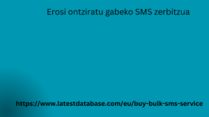 Erosi ontziratu gabeko SMS zerbitzua