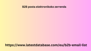 B2B posta elektronikoko zerrenda