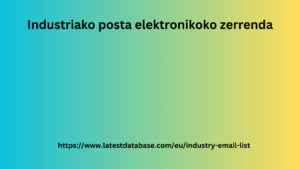 Industriako posta elektronikoko zerrenda