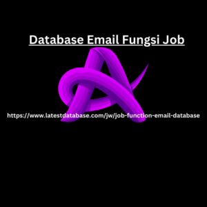 Database Email Fungsi Job